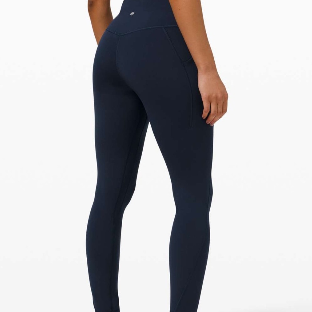 Lululemon leggings navy blue